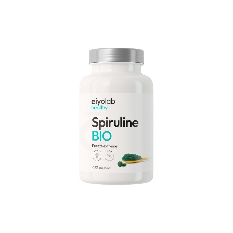 EIYOLAB - SPIRULINE BIO ( 200 COMPRIMÉS )